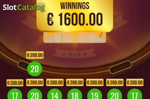 Скрин8. Blackjack 7 Evolution SP VIP слот