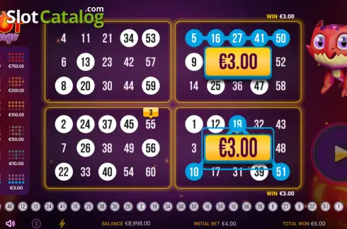 Скрин3. Hot Bingo (Darwin Gaming) слот