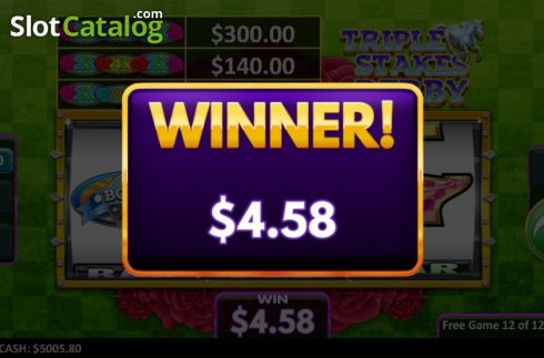 Скрин6. Triple Stakes Derby слот
