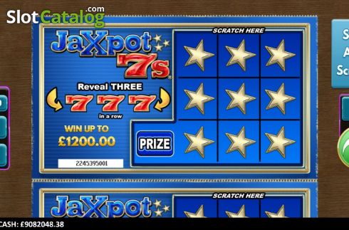 Скрин2. Jaxpot 7s Scratcher слот