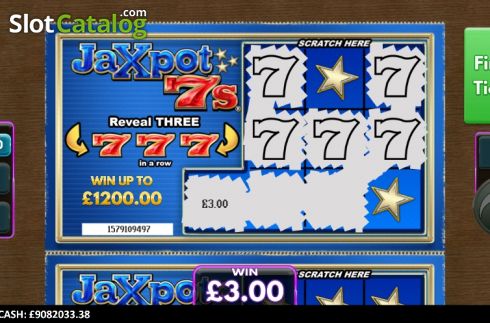 Скрин5. Jaxpot 7s Scratcher слот