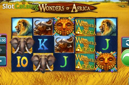 Скрин2. Wonders of Africa слот