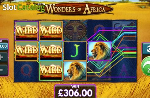 Скрин4. Wonders of Africa слот