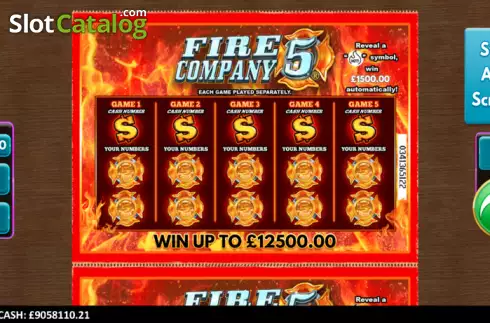 Скрин2. Fire Company 5 Scratcher слот