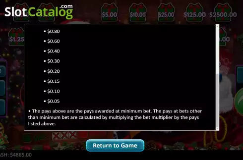 Скрин8. Santa Pays LuckyTap слот