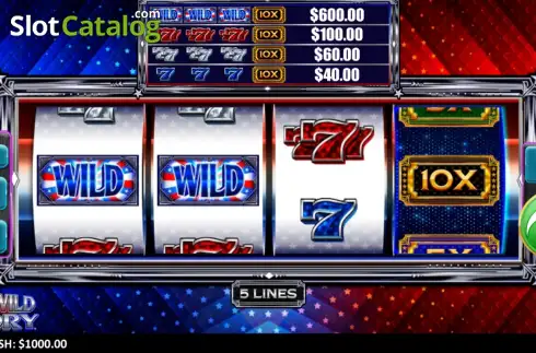 Скрин2. 10X Wild Glory слот
