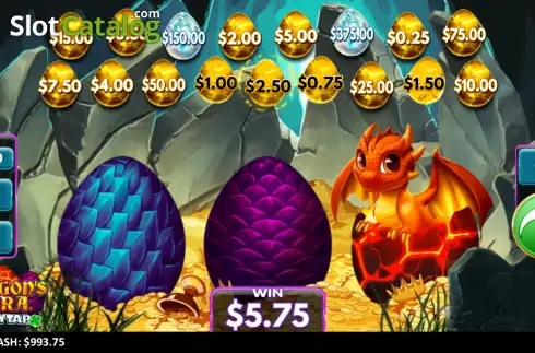 Скрин3. Dragon's Aura LuckyTap слот