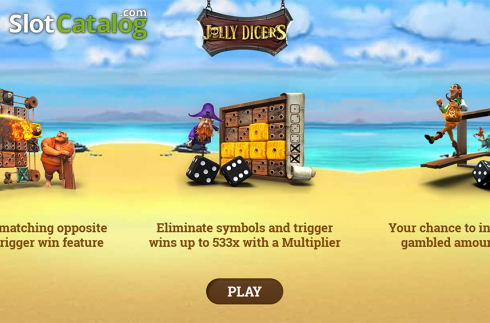 Скрин2. Jolly Dicers слот