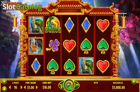 Скрин2. Mythical Creatures (Dragon Gaming) слот