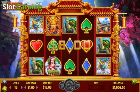 Скрин4. Mythical Creatures (Dragon Gaming) слот