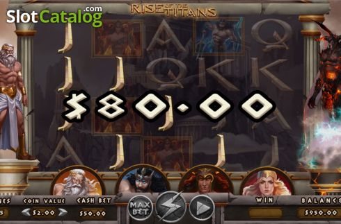 Скрин3. Rise of The Titans слот