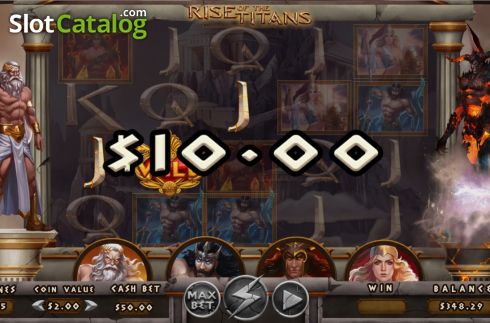 Скрин4. Rise of The Titans слот