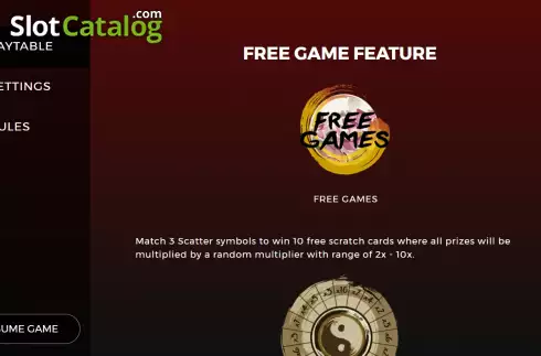 Скрин7. Prosperous Bloom Scratchcard слот