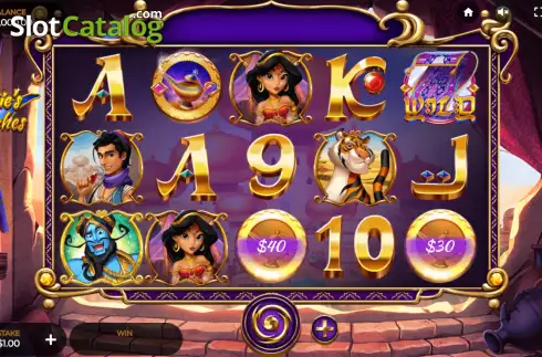 Скрин2. Genie’s Riches слот
