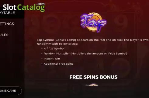 Скрин7. Genie’s Riches слот