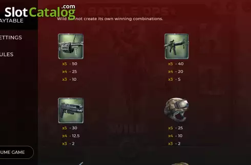 Скрин8. Battle Ops слот