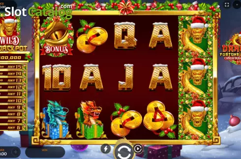 Скрин2. Dragon Fortune Frenzy Christmas Edition слот