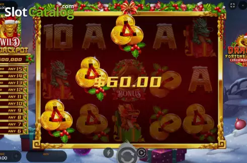 Скрин3. Dragon Fortune Frenzy Christmas Edition слот