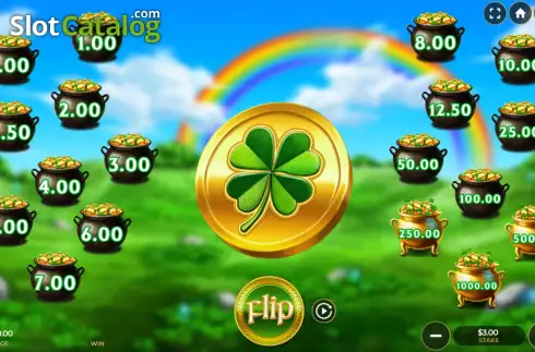 Скрин2. Clover Cash Pots - Lucky Flip слот