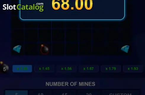 Скрин3. Mines (Dragon Gaming) слот