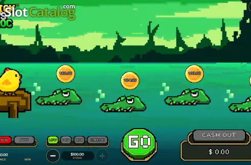 Скрин2. Chick vs Croc слот