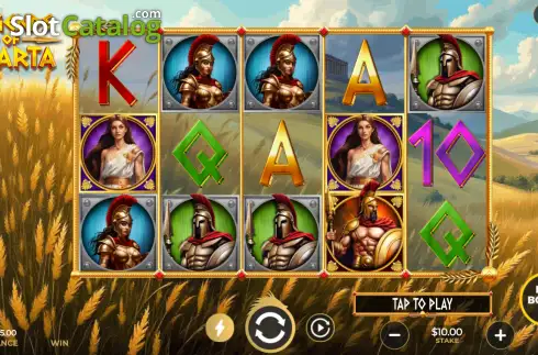 Скрин2. Legends of Sparta слот