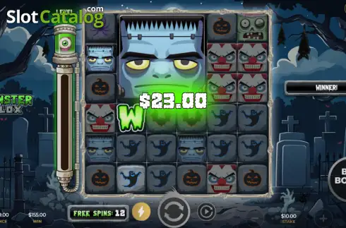 Скрин3. Monster Blox (Dragon Gaming) слот