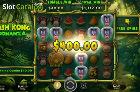 Скрин3. Cash Kong Bonanza слот