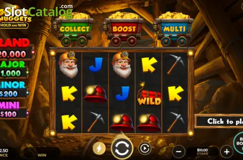 Скрин2. 3 Golden Nuggets слот