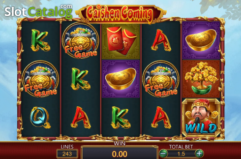 Скрин2. Caishen Coming (Dragoon Soft) слот
