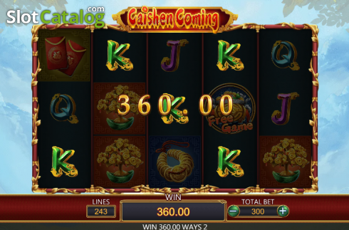 Скрин5. Caishen Coming (Dragoon Soft) слот