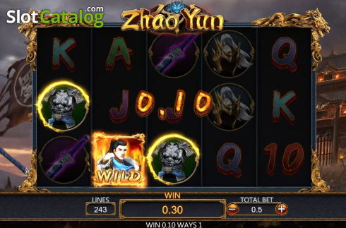 Скрин4. Zhao Yun слот