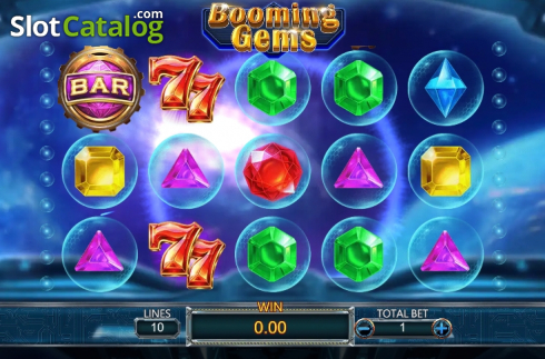 Скрин3. Booming Gems слот