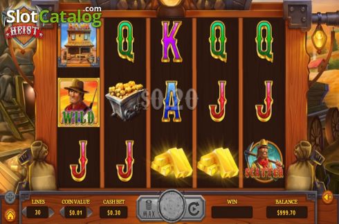 Скрин3. Gold Heist слот