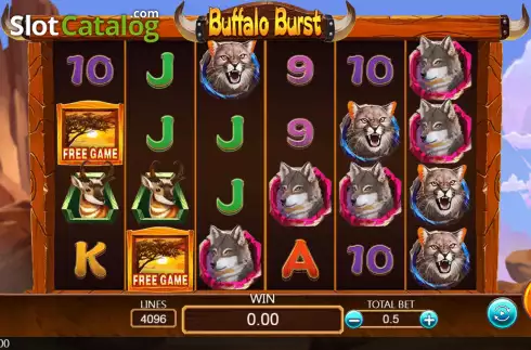 Скрин2. Buffalo Burst слот