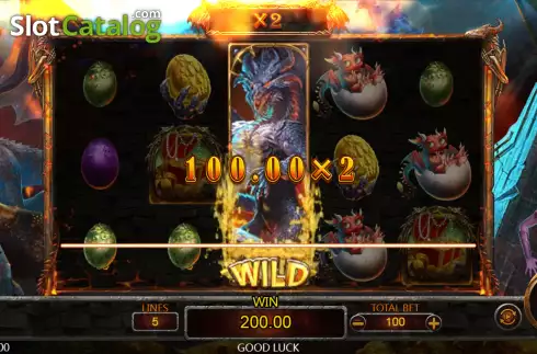 Скрин4. Dragonburst слот