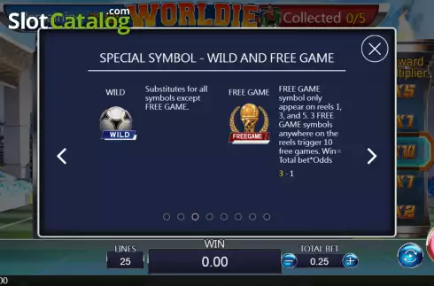 Скрин7. Worldie слот