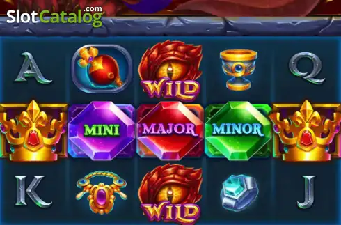 Скрин2. Red Dragon's Treasure слот