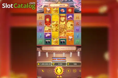Скрин2. Neko Treasures слот