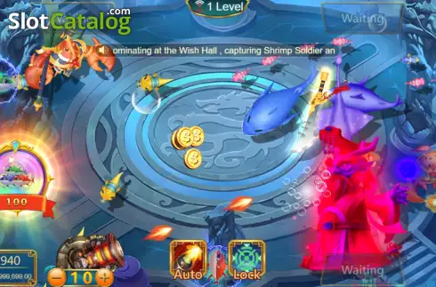 Скрин2. Dragon Palace Fishing слот
