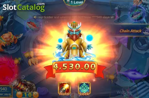 Скрин3. Dragon Palace Fishing слот