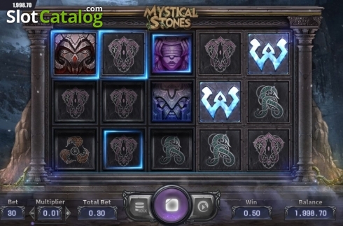 Скрин3. Mystical Stones слот