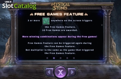 Скрин6. Mystical Stones слот
