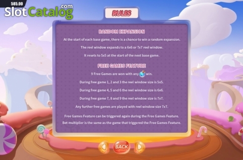 Скрин9. Candy Kingdom (Dream Tech) слот