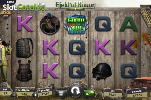 Скрин5. Field of Honor слот