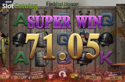 Скрин6. Field of Honor слот