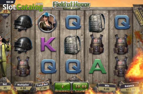 Скрин8. Field of Honor слот