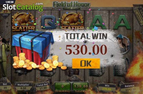 Скрин9. Field of Honor слот
