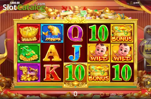Скрин2. Lucky Fortune (Dream Tech) слот