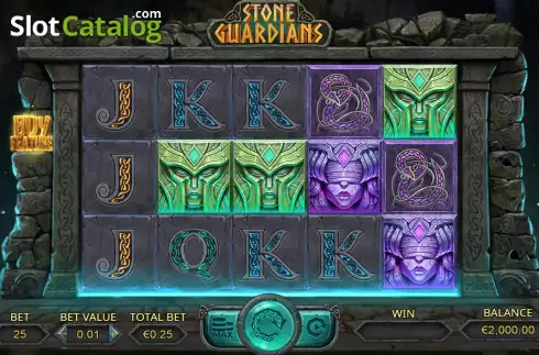 Скрин2. Stone Guardians слот